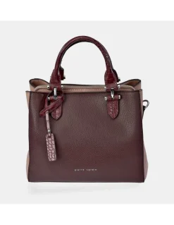PIERRE CARDIN Bolso de mano para mujer con bandolera y doble asa
