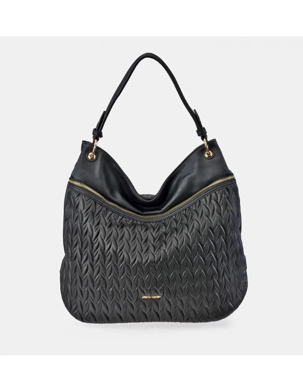PIERRE CARDIN Bolso hobo de hombro grande de mujer símil piel acolchado
