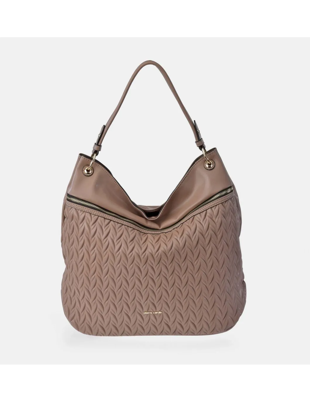 PIERRE CARDIN Bolso hobo de hombro grande de mujer símil piel acolchado