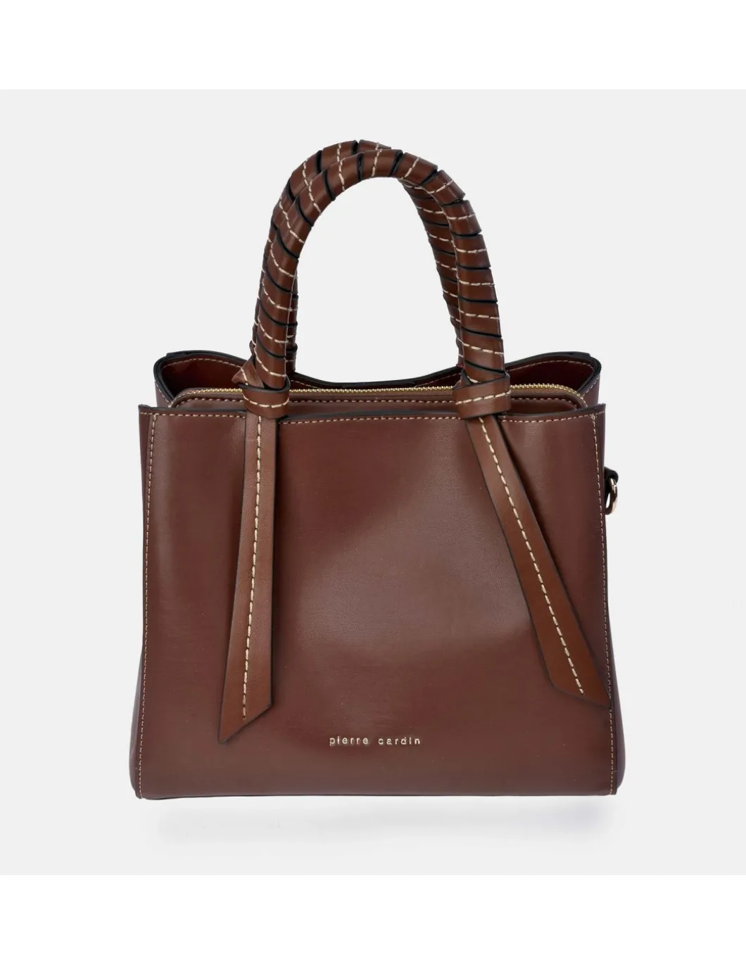PIERRE CARDIN Bolso mini tote con bandolera para mujer en piel sintética