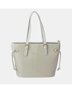 PIERRE CARDIN Bolso shopping para mujer en símil piel grano fino