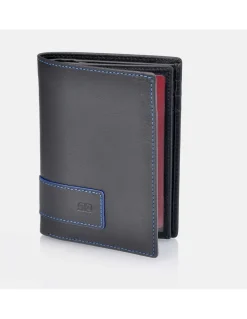 PIERRE CARDIN Cartera de piel para hombre Colección Sedated