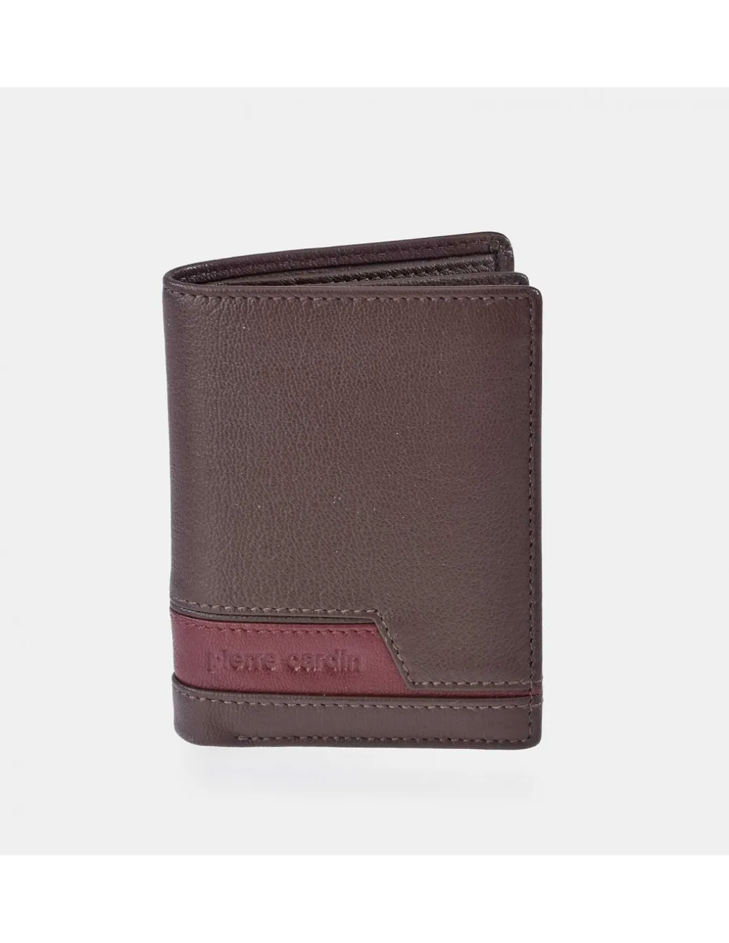 PIERRE CARDIN cartera tarjetero en piel para caballero