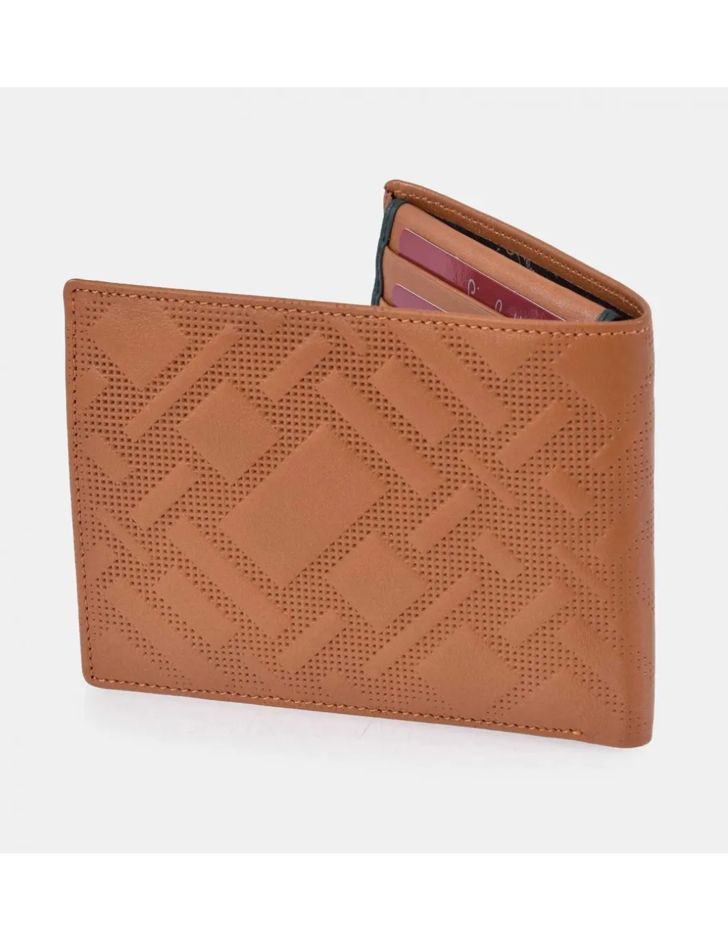 PIERRE CARDIN Cartera tipo Americano con Monedero para Hombre Piel Dandy