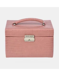 PIERRE CARDIN Joyero grande con cajonera en calidad símil piel
