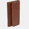 PIERRE CARDIN llavero con 6 ganchos para hombre en piel Vegetal