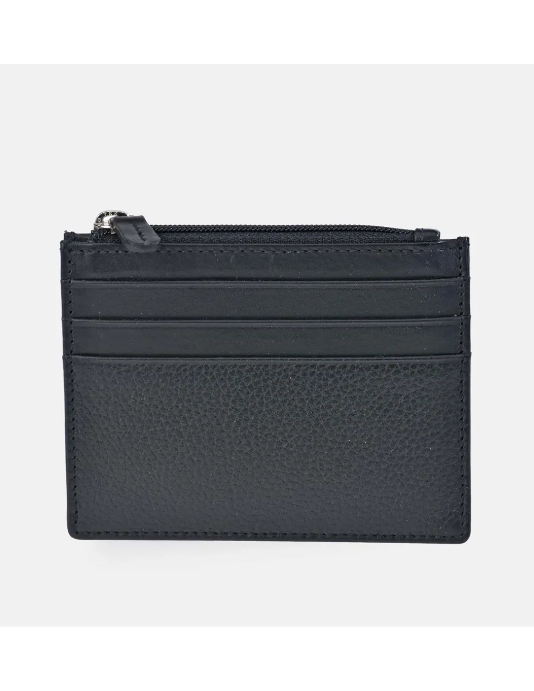 PIERRE CARDIN Tarjetero plano en piel combinada para hombre