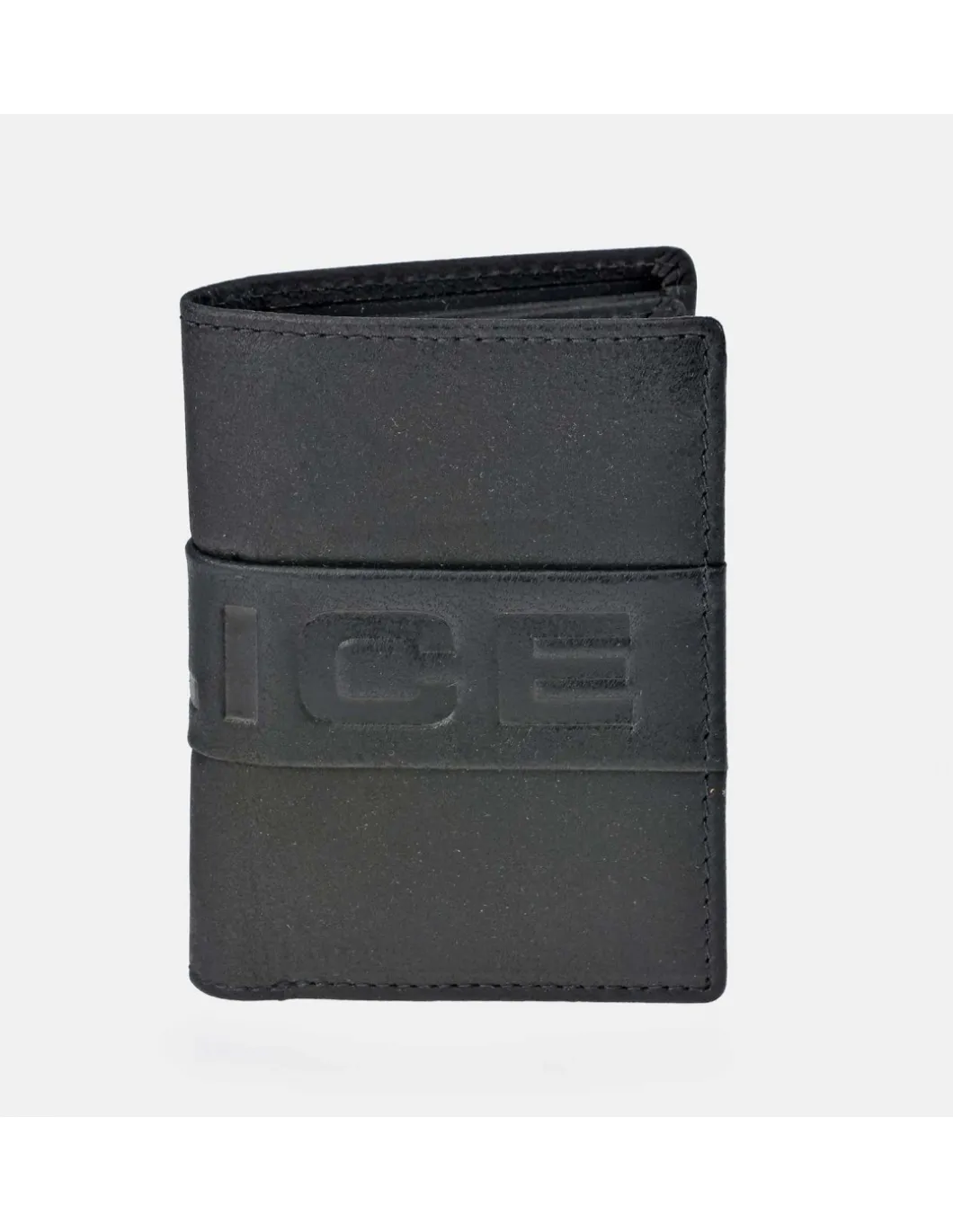 POLICE Cartera en piel vintage para hombre