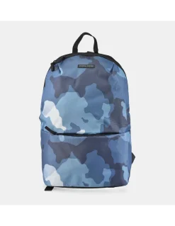 POLICE Mochila ligera en Nylon estampado camuflaje con cremallera