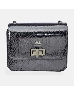 Victorio & Lucchino bolso con bandolera para mujer piel colores metalizados