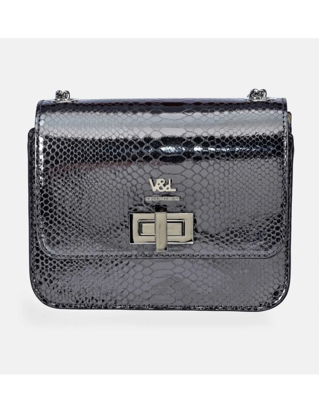 Victorio & Lucchino bolso con bandolera para mujer piel colores metalizados