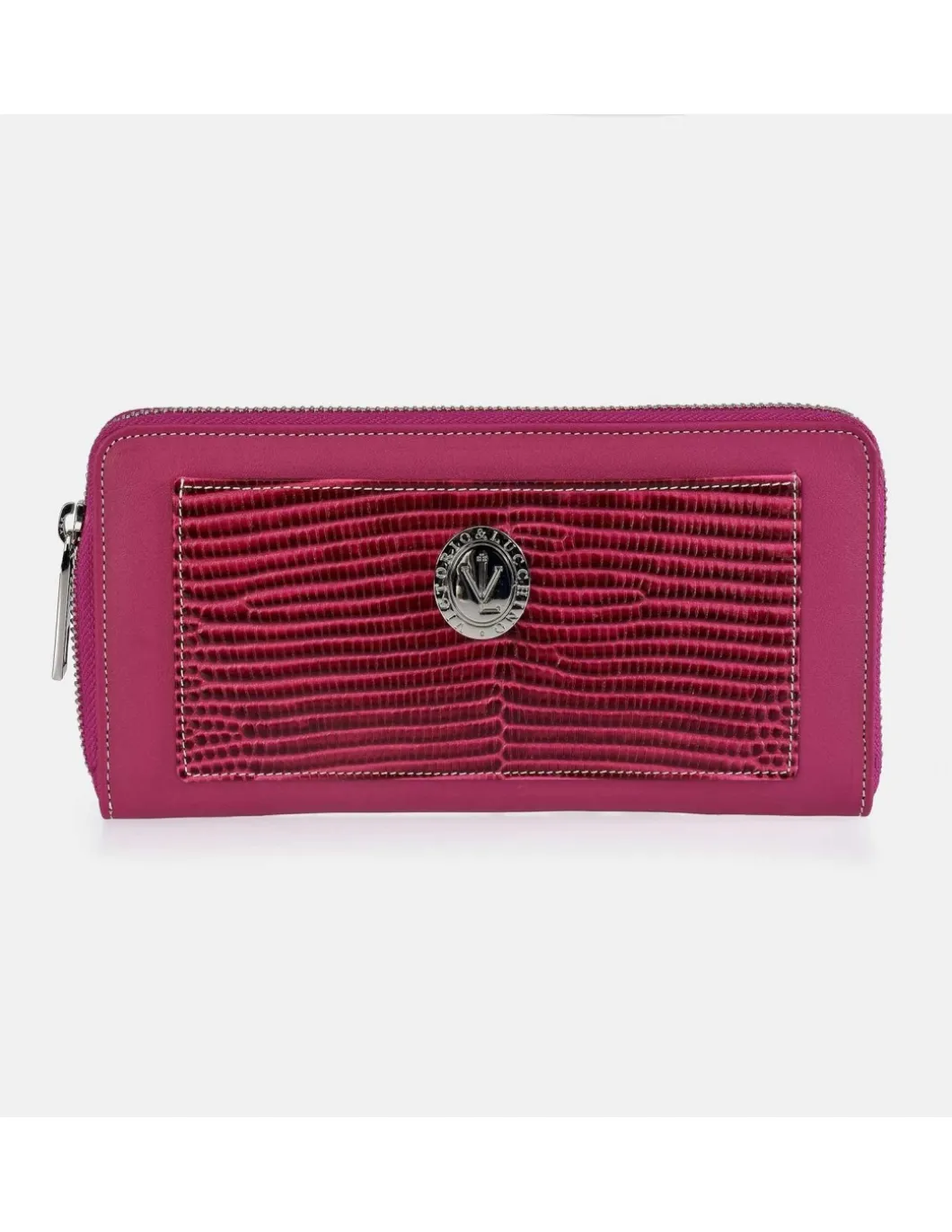Victorio & Lucchino Monedero Cremallera Grande mujer Colección Tejus