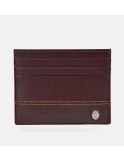 Victorio & Lucchino Tarjetero plano para hombre en piel colores combinada
